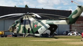 Mi26 Halo at Budaörs Airport [upl. by Nowad]