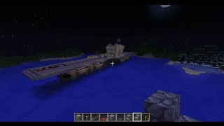 Minecraft TUTO porte avion part 33 [upl. by Lotsirk]