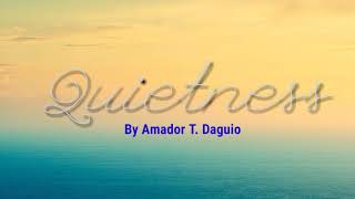 Quietness Amador Daguio [upl. by Eanaj59]