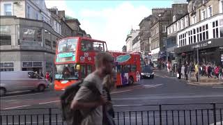 ANWP On the Roads Edinburgh Buses August including new Airlinks [upl. by Llerej]