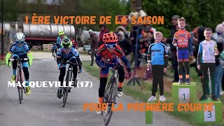 Je remporte la première course de la saison au sprint Catégorie pupille [upl. by Elbertina]