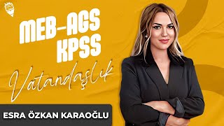 44 Yargı 1 Mahkemelerin Bağımsızlığı  Esra Özkan Karaoğlu KPSS VATANDAŞLIK 2023 [upl. by Melvena]