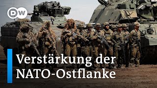 Deutschland schickt 4000 Soldaten nach Litauen  DW Nachrichten [upl. by Wehner601]