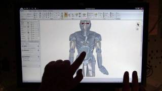 SpaceClaim MultiTouch 720p [upl. by Atinaj]
