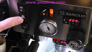 PreInfusion for Rancilio Silvia Espresso Machine manual switch opp2 [upl. by Sharity261]