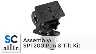 SPT200 Pan amp Tilt System amp DDT500 Direct Drive Tilt Assembly Full Instructions [upl. by Noiroc]