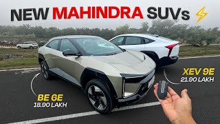 New Mahindra XEV 9e amp BE 6e First Impressions  Gagan Choudhary [upl. by Veal737]