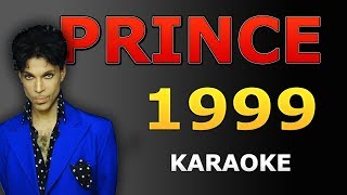 Prince  1999 LYRICS Karaoke [upl. by Jamison117]