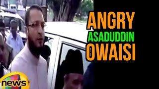 Angry Asaduddin Owaisi Vs Home Minister  Unseen Video Footage  Mango News [upl. by Bail]