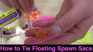 How To Tie Floating Spawn Sacs [upl. by Leummas69]