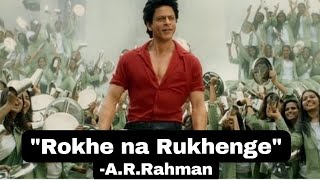 Jawan Official Song I Shahrukh Khan I ARRahman I Jawan PreRelease Song I Redchillies I 2023 [upl. by Torey]