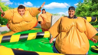 ULTIMATE YouTuber Sumo Challenge [upl. by Delia]