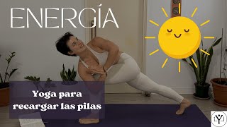 Yoga para energía 🌞  Torsiones para una espalda sana [upl. by Pachston]