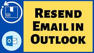 How to resend an email in outlook [upl. by Yukio]