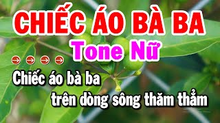 Karaoke Chiếc Áo Bà Ba Tone Nữ Nhạc Sống Mới Chuẩn Hay  Karaoke Tuyển Chọn [upl. by Nahguav]