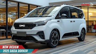 2025 Dacia Dokker The Unexpectedly Spacious and Stylish Compact Van [upl. by Adiene]