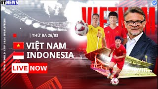 🔴 ĐT VIỆT NAM  ĐT INDONESIA  VÒNG LOẠI 2 WORLD CUP 2026 [upl. by Nosmas]