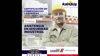 Competencias Laborales Asistencia Seguridad Industrial [upl. by Sewel931]