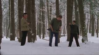 Paulie Christopher And Valery In Pine Barrens  The Sopranos HD [upl. by Zulema]