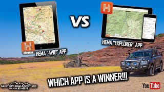 4WD App vs Explorer App  Hema Review Pt22 [upl. by Rexfourd]