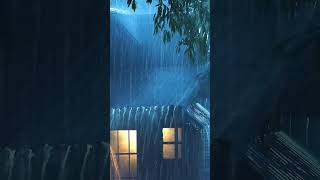 Deep Sleep Instantly 🌧️ Intense Rain and Thunderstorm Sounds for Peaceful Nights [upl. by Currie]