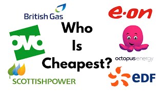 UK Energy Suppliers  Who REALLY is cheapest [upl. by Ingram]