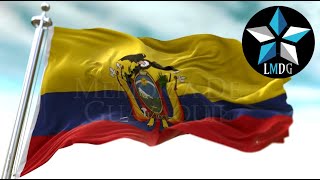 LEVANTEMOS CON FE LA BANDERA  CANCIÓN NACIONAL  HIMNO MARCIAL DE ECUADOR [upl. by Azeret]