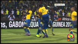 اهداف الجابون 10 تونس  كاس امم افريقيا Gabon vs Tunisia 2012 [upl. by Nnahoj]