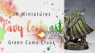 Eavy Contrast TIPS  Green Camo Cloak [upl. by Etnor]