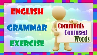 Learning Game  Most Commonly Confused Words in English [upl. by Zerep334]