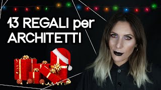 13 idee regalo di NATALE per un ARCHITETTO  ArChristmas 2019 [upl. by Ary922]