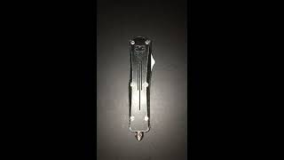 One Minute Knife Video CobraTec small FS3 black OTF in D2 and aircraft grade aluminum [upl. by Udale]