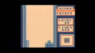 Game Boy Tetris  999999 points [upl. by Luemas]