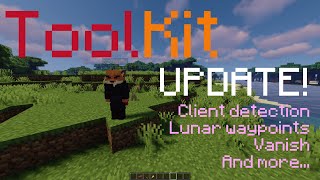 ToolKit Plugin UPDATE  client detection lunar waypoints etc [upl. by Ro]