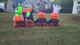 Halloween 2022 display halloween inflatables [upl. by Algy320]