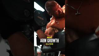 How to Grow Big Arms 💥 BEST Guide ever made [upl. by Airamahs]