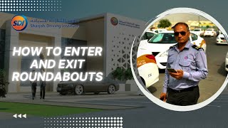 ENTERING AND EXITING ROUNDABOUTS  COMPLETE EXPLANATION IN URDU   MUHAMMAD ASIM [upl. by Atnicaj]