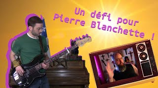 Le Grand défi Pierre Blanchette est lancé  sur un air des Cowboys Fringants bass cover [upl. by Eanyl]