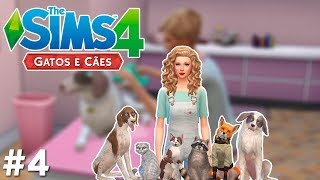 VISITA AO VETERINÁRIO  THE SIMS 4 GATOS E CÃES 4 [upl. by Suravat]