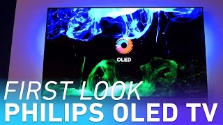 Philips first OLED TVs have Ambilight technology [upl. by Quinby]