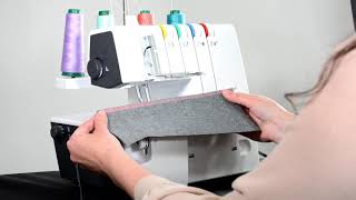 Overlock Bernette B44 Funlock curso de uso y manejo completo [upl. by Alliber]