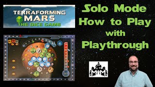 How to Play Terraforming Mars the Dice Game SOLO with Playthrough [upl. by Cheri380]