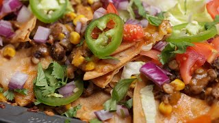 Loaded Vegetarian Nachos [upl. by Einafats]