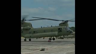 CH47 Chinook helicopter field ops shorts [upl. by Ymmij]