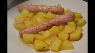 Saucisses pommes de terre au cookeo [upl. by Evvie]