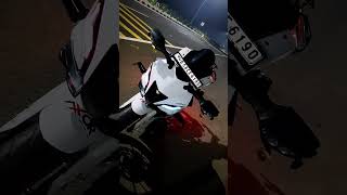 R15 white colur bike sportbike superbike [upl. by Albertine]