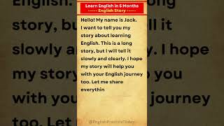 From Zero to Fluent  Learn English Through Story  Improve Your English  Speak English Fluently [upl. by Feigin]