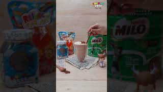 RESEP MILO X BANANA POWER SMOOTHIE DENGAN POPPING BOBA MINUMAN VIRAL ALA CAFE UNTUK IDE USAHA JUALAN [upl. by Alveta]