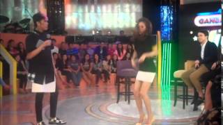 Alex Gonzaga and Arjo Atayde Beyonce Showdown on Gandang Gabi Vice [upl. by Vadim]