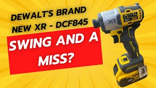 My Expectations Were Too High  DeWALT DCF845 XR Impact Driver [upl. by Nerak903]